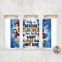 Only a Special Teacher Glass Can