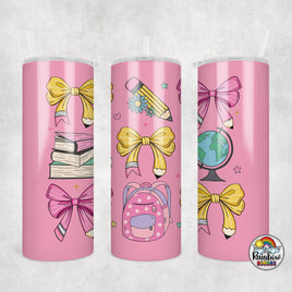 Pencil Bows 3 Tumbler