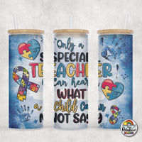 Only a Special Teacher Glass Can