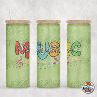 Music Teacher Glass Can