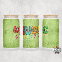 Music Teacher Glass Can