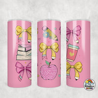 Pencil Bows 4 Tumbler