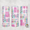 Pink School Supplies Tumbler