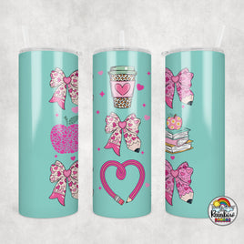 Pencil Bows 6 Tumbler