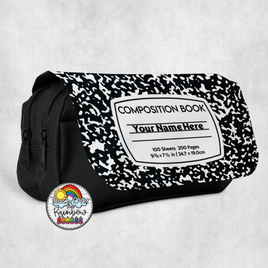 Composition Large Pencil Bag