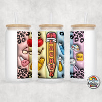 Teacher Pencil 1 Glass Can