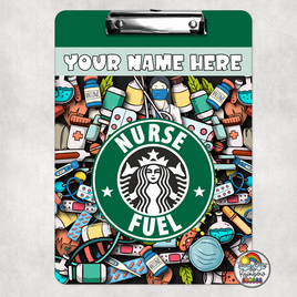 Nurse Fuel Clipboard
