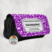 Composition Large Pencil Bag