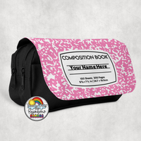 Composition Large Pencil Bag