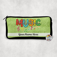 Music Teacher Small Pencil Bag