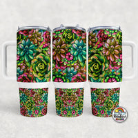 Succulent Love- 40 oz. Cup