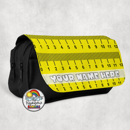 Measure Some Things Large Pencil Bag