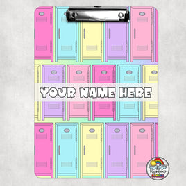 Lots of Lockers Clipboard