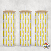 The Yellow Pencil Glass Can