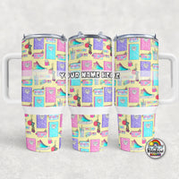 Yellow School Supplies- 40 oz. Cup