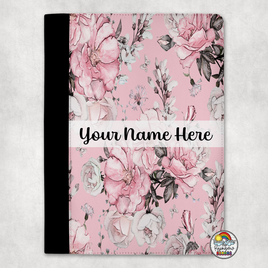 Pink Floral Portfolio