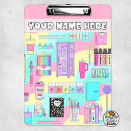 All the Great School Things Clipboard