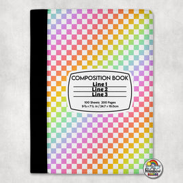 Checker Rainbow Composition Portfolio