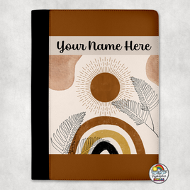 Calm Boho Rainbow Portfolio