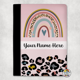 Boho Pink Leopard Portfolio