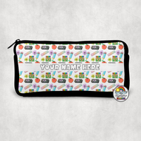 Everything Teacher Small Pencil Bag