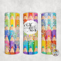 Bright Pencils Tumbler