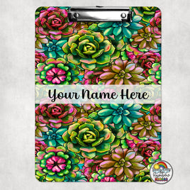 Succulent Love Clipboard