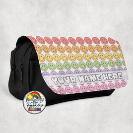 Rainbow Smiles 2- Large Pencil Bag