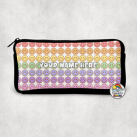 Rainbow Smiles 2- Small Pencil Bag