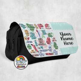 Nurse Affirmations Large Pencil Bag
