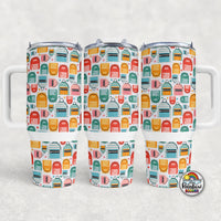Coral Backpacks- 40 oz. Cup