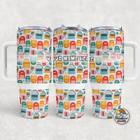 Coral Backpacks- 40 oz. Cup