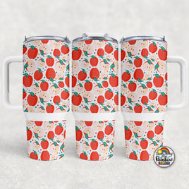 Coral Apples- 40 oz. Cup