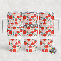 Coral Apples- 40 oz. Cup