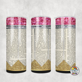 Chapter Book Pencil Tumbler