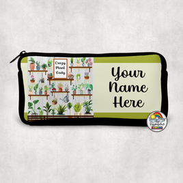 Crazy Plant Lady Small Pencil Bag