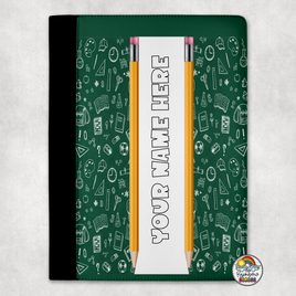 Green Chalkboard Portfolio