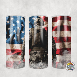 American Soldiers Tumbler