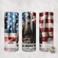 American Soldiers Tumbler