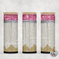 Chapter Book Pencil Glass Can