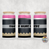 Chalkboard Pencil Glass Can