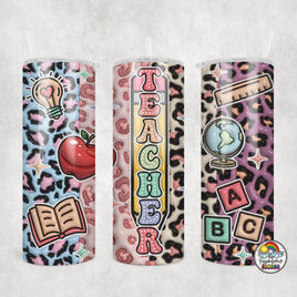 Teacher Pencil 2 Tumbler