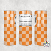 Checker Composition 1 All Colors Tumbler