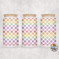 Rainbow Smiles 1 Glass Can