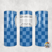 Checker Composition 1 All Colors Tumbler