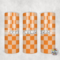 Plain Checker 1 All Colors Tumbler