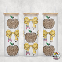 Pencil Bows 5 Glass Can