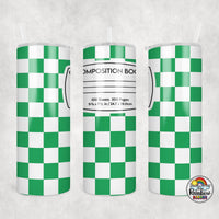 Checker Composition 2 All Colors Tumbler