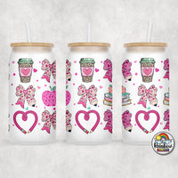 Pencil Bows 6 Glass Can