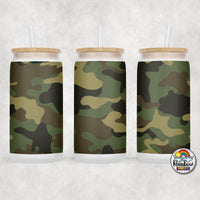 All the Camo Glass Can